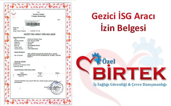 gezici-isg-araci-izin-belgesi